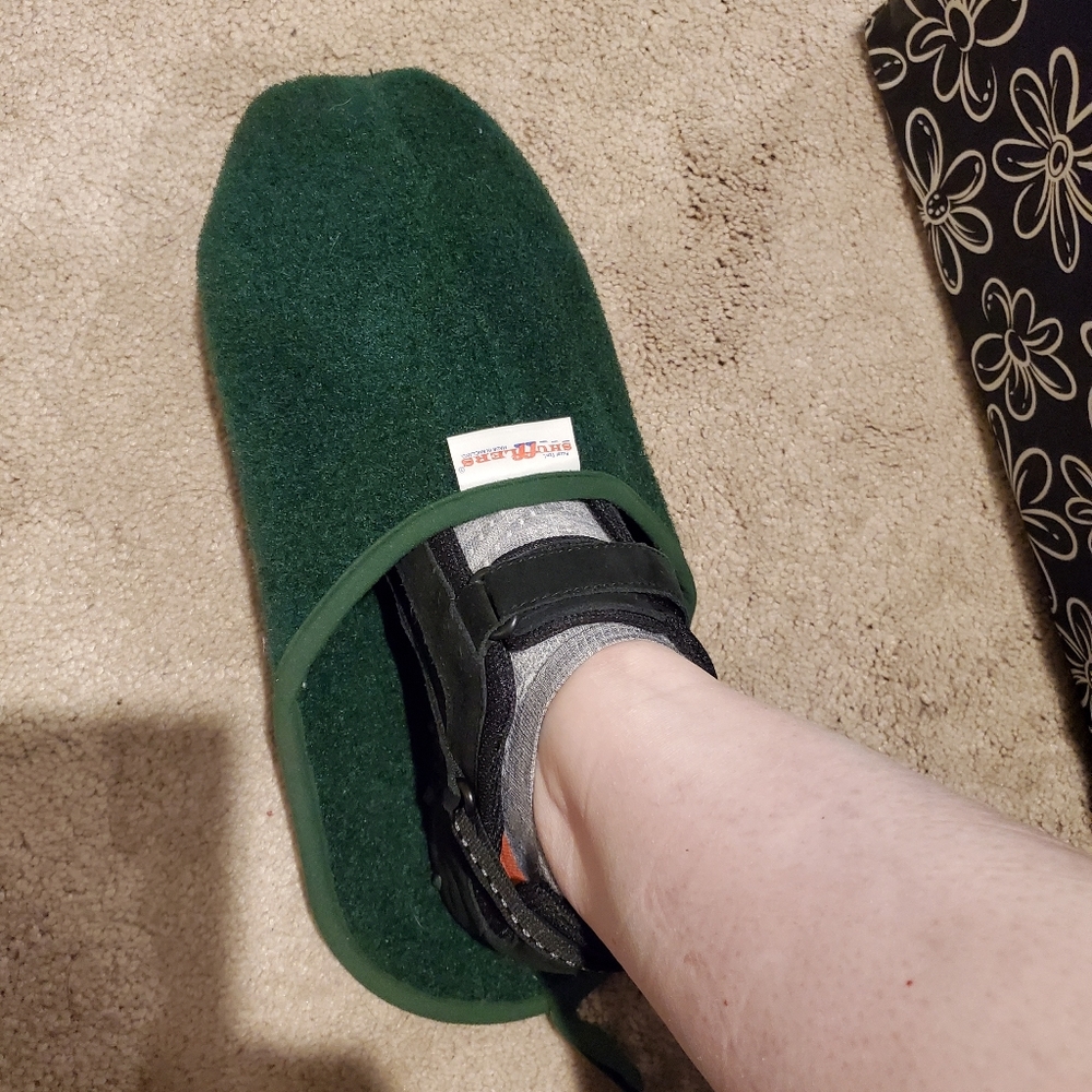 Shoe covers. Protect floors from snow, mud, dirt.